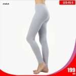 Women basic solid color Leggings_Grey