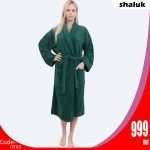 Adult unisex bathrobe_Olive