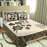 Printed Premium king size Bed sheet